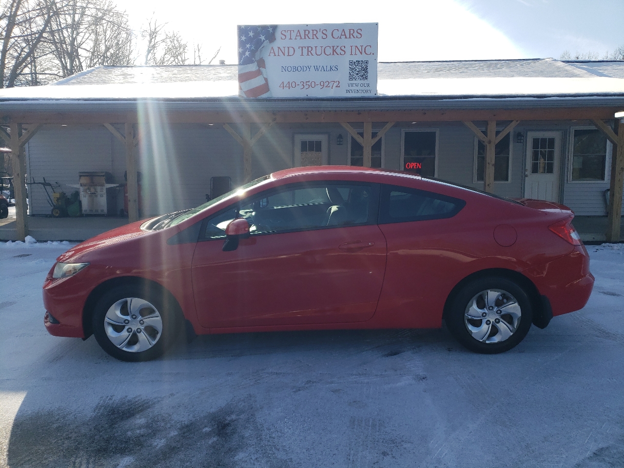 Honda Civic Cpe 2dr Auto LX 2013