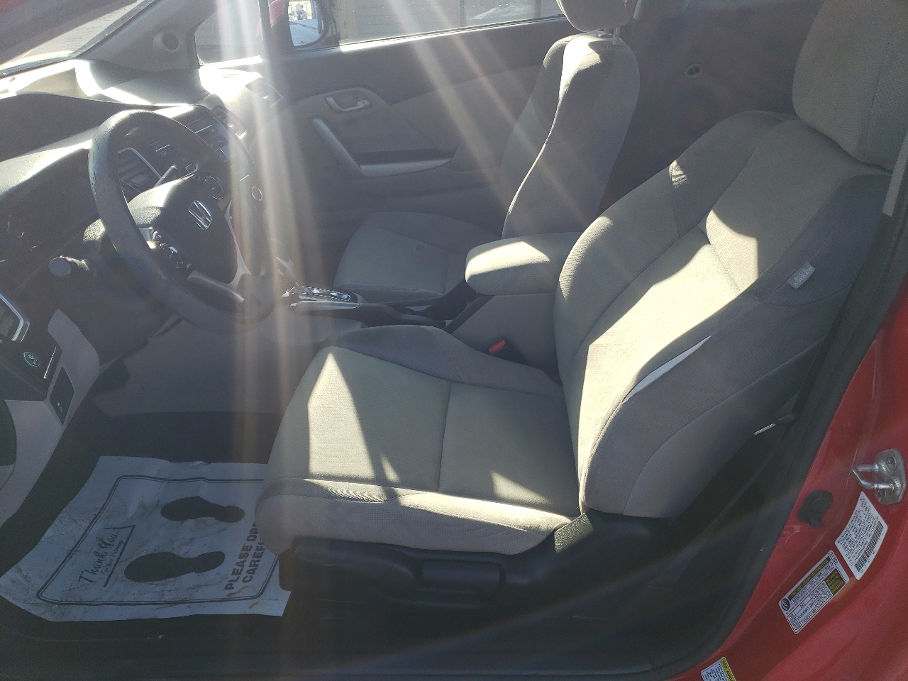 Honda Civic Cpe 2dr Auto LX 2013