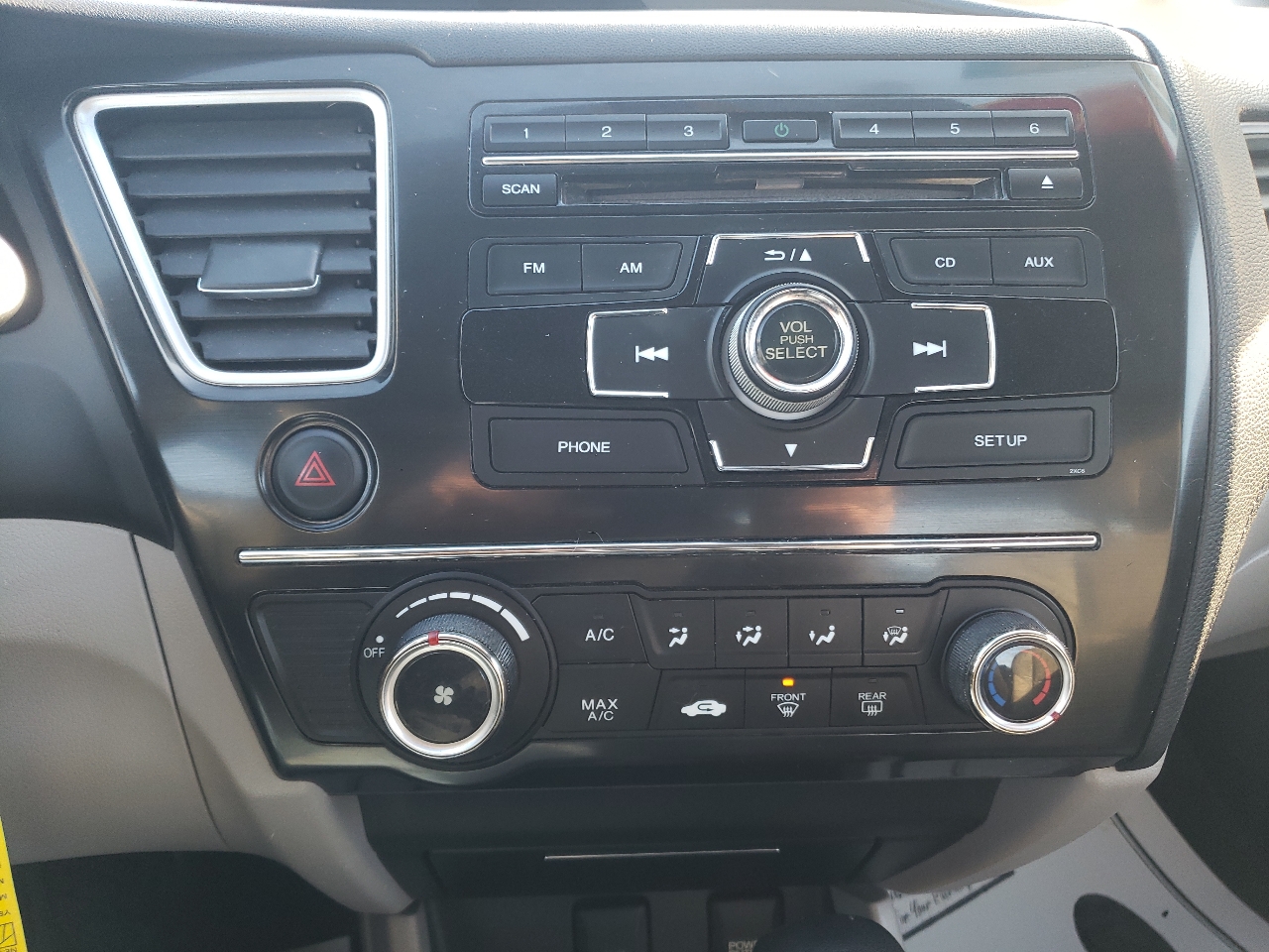 Honda Civic Cpe 2dr Auto LX 2013