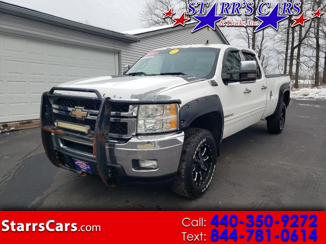 2011 Chevrolet Silverado 2500HD 4WD Crew Cab 167.7" LT