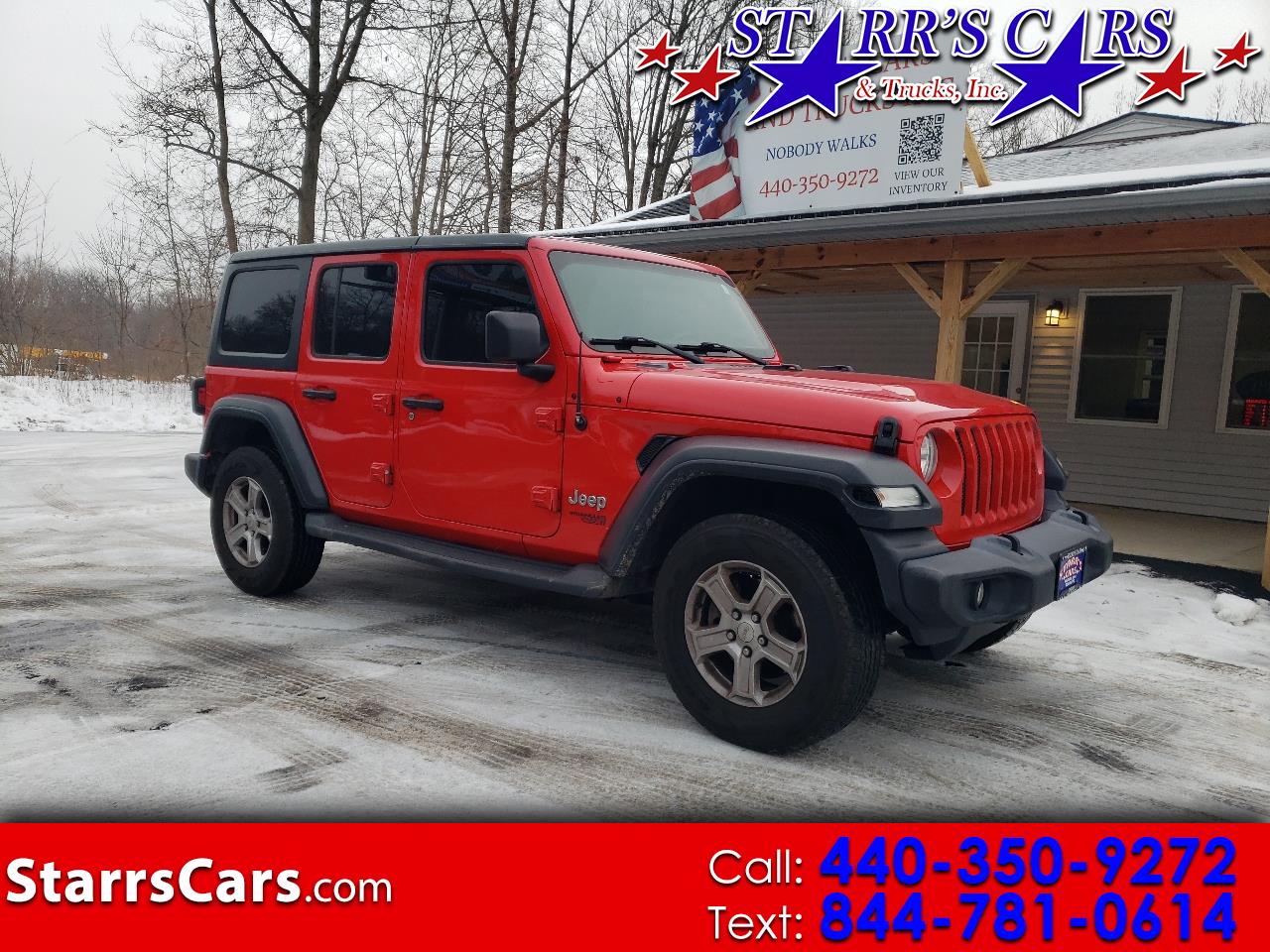 2018 Jeep Wrangler Unlimited Sport S 4x4