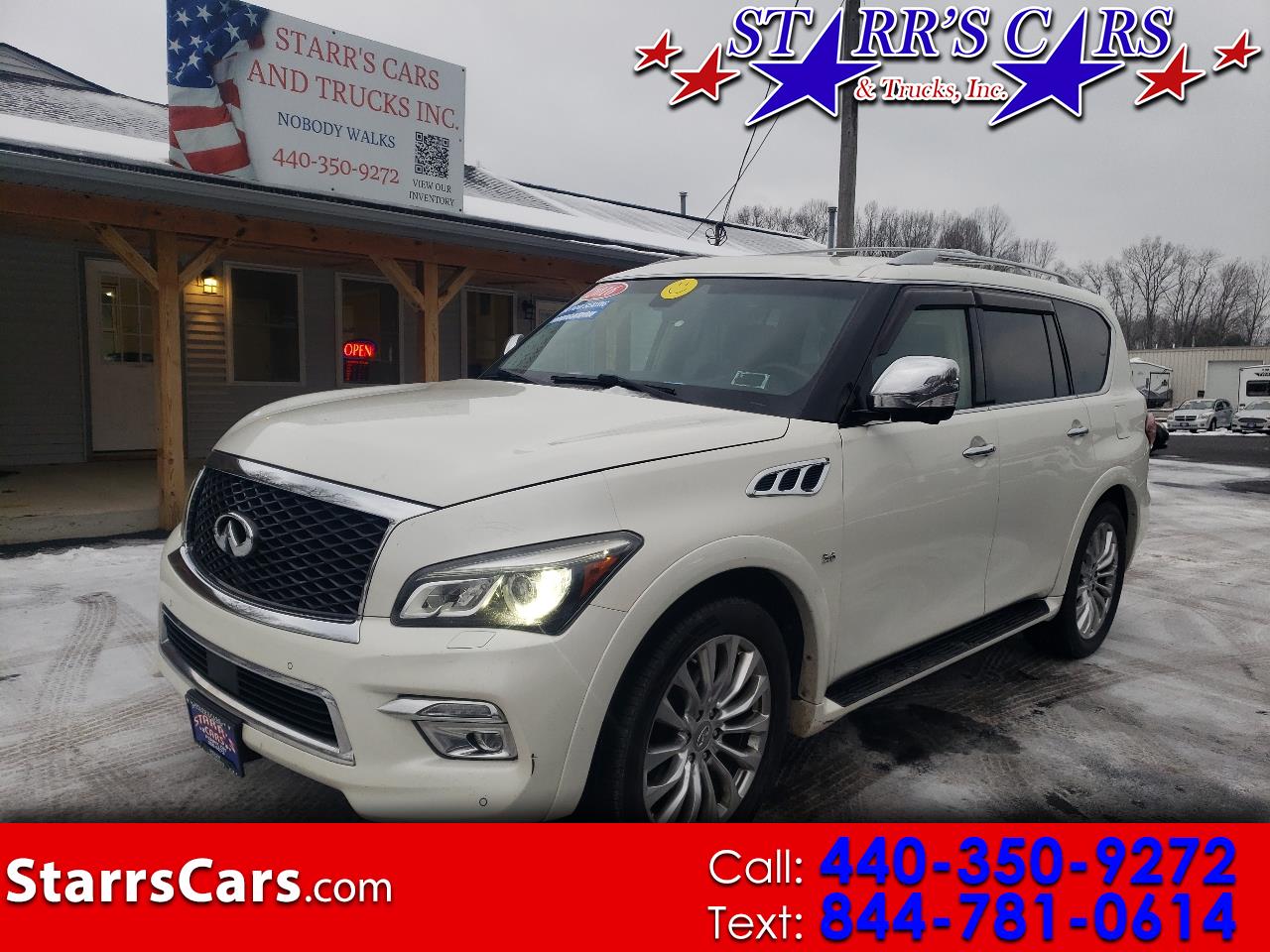 2016 Infiniti QX80 4WD 4dr