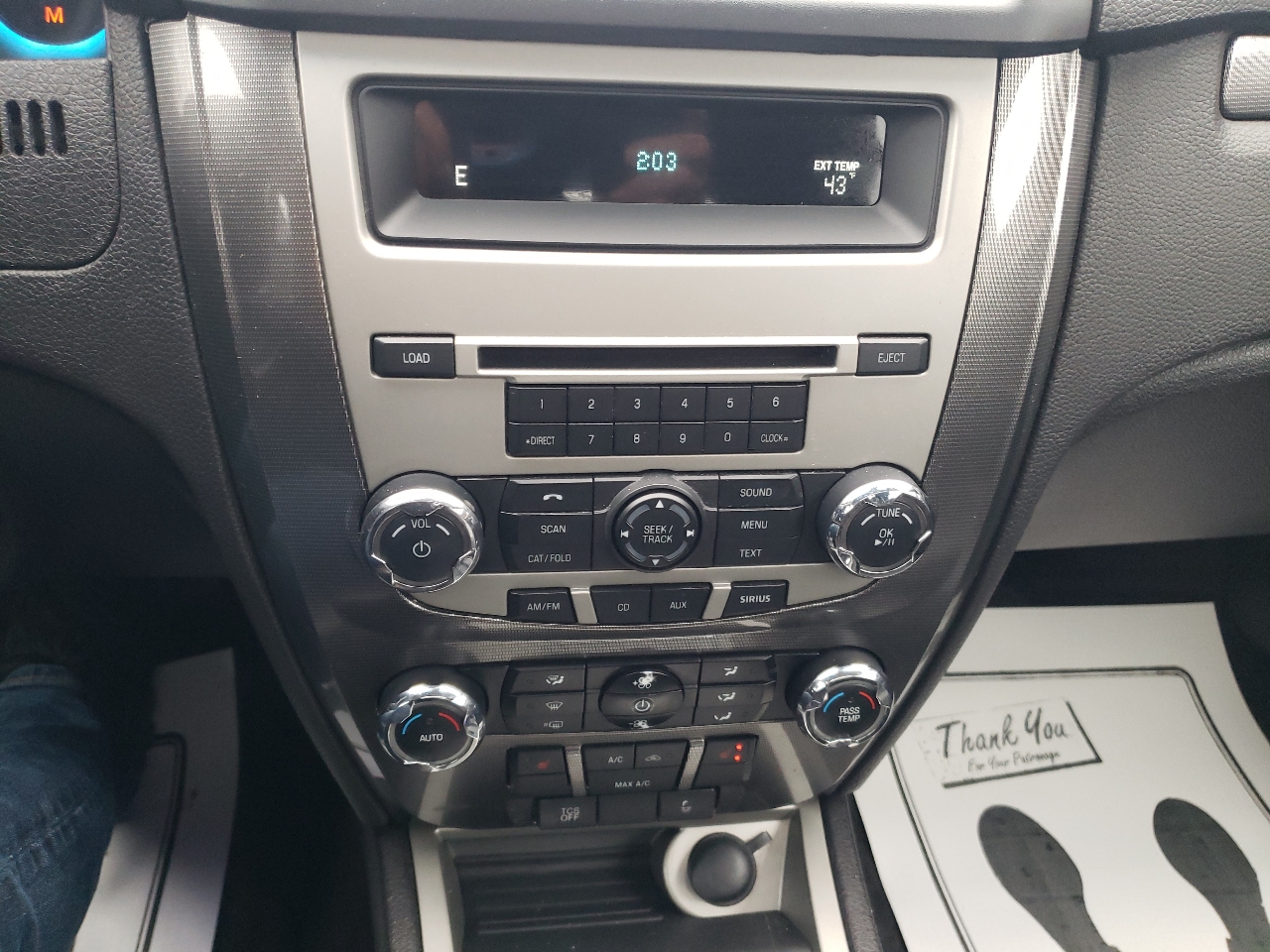 Ford Fusion 4dr Sdn SEL FWD 2012