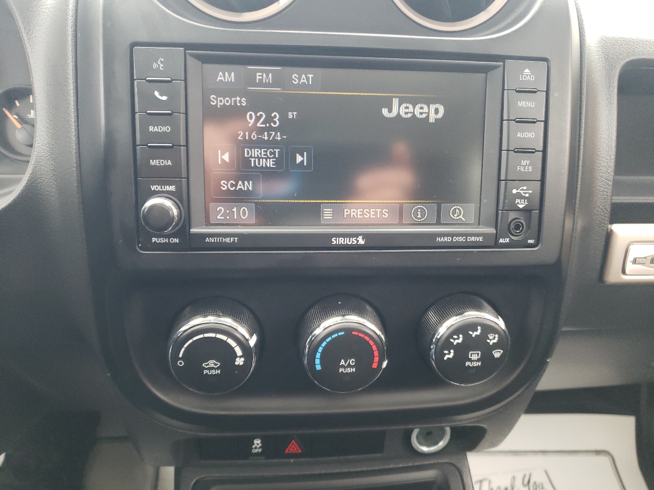 Jeep Compass 4WD 4dr Sport 2016