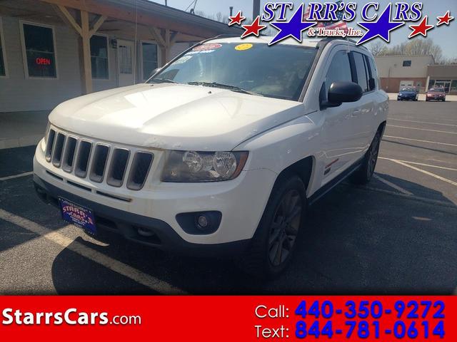 White 2016 Jeep Compass Sport 4WD SUV / Crossover Four-Wheel Drive Automatic