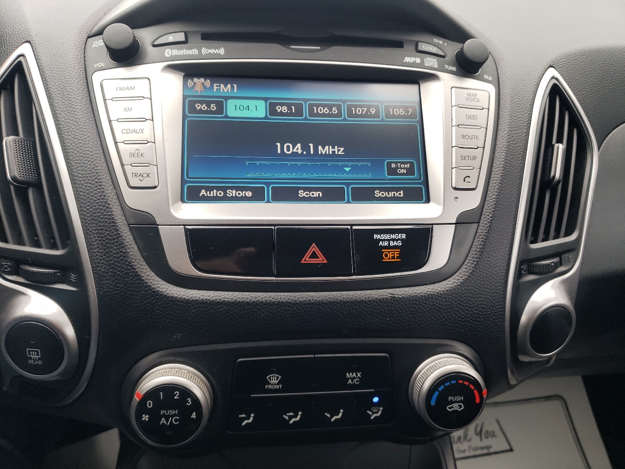 Hyundai Tucson FWD 4dr Auto GLS 2011