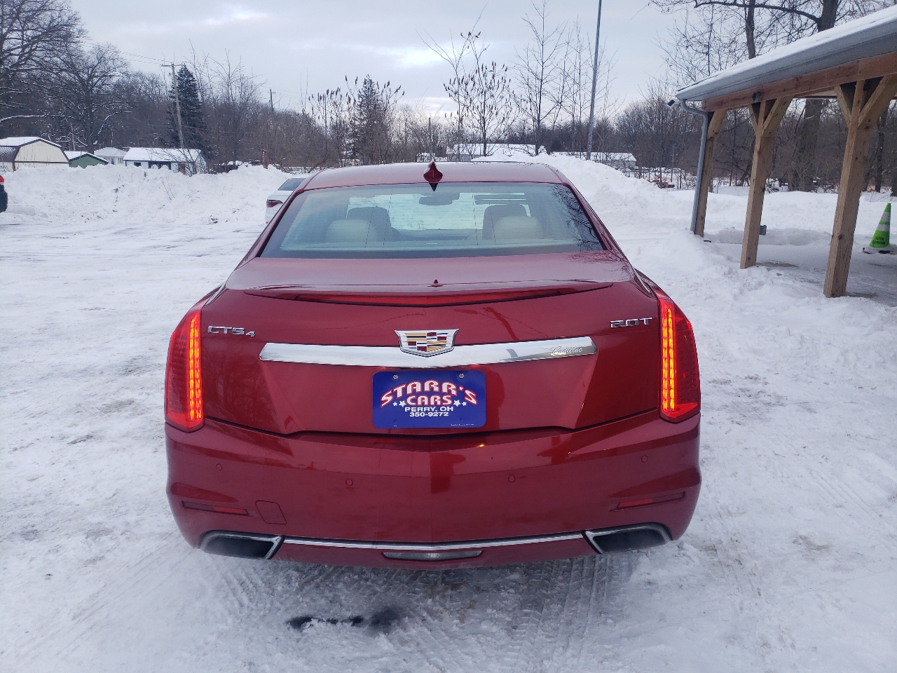 Cadillac CTS Sedan 4dr Sdn 2.0L Turbo Luxury Collection AWD 2016