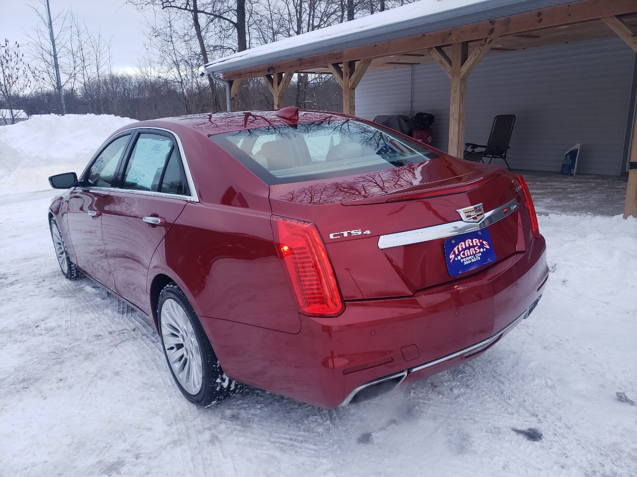 Cadillac CTS Sedan 4dr Sdn 2.0L Turbo Luxury Collection AWD 2016