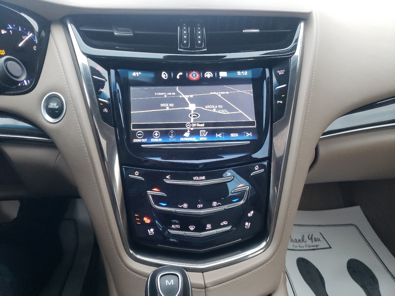 Cadillac CTS Sedan 4dr Sdn 2.0L Turbo Luxury Collection AWD 2016