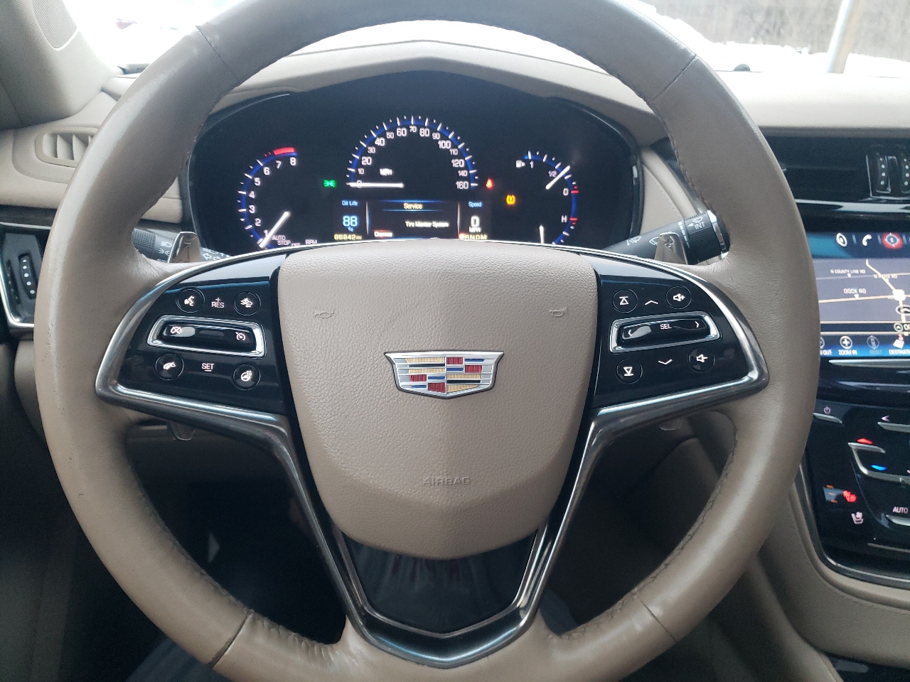 Cadillac CTS Sedan 4dr Sdn 2.0L Turbo Luxury Collection AWD 2016