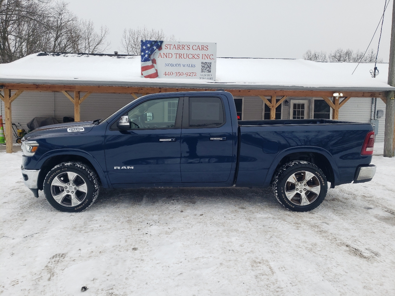 RAM 1500 Laramie 4x4 Quad Cab 6'4" Box 2019