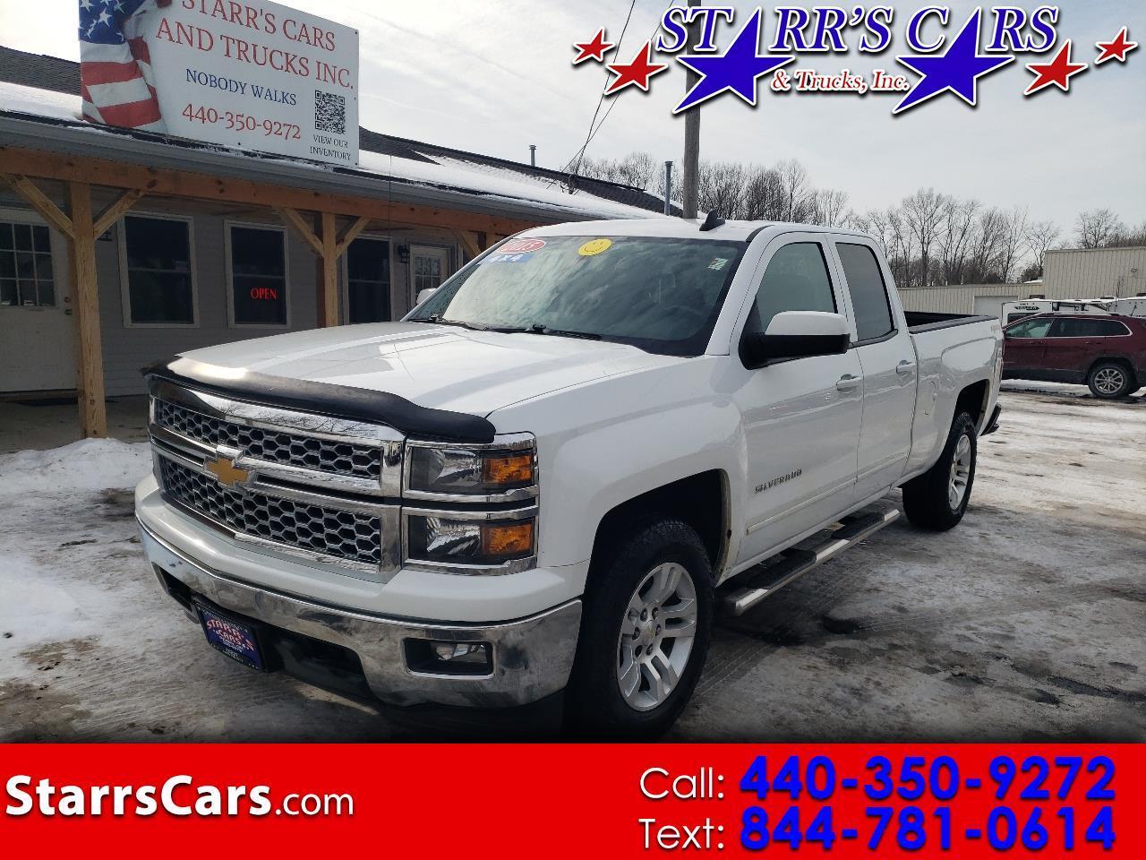2015 Chevrolet Silverado 1500 4WD Double Cab 143.5" LT w/1LT