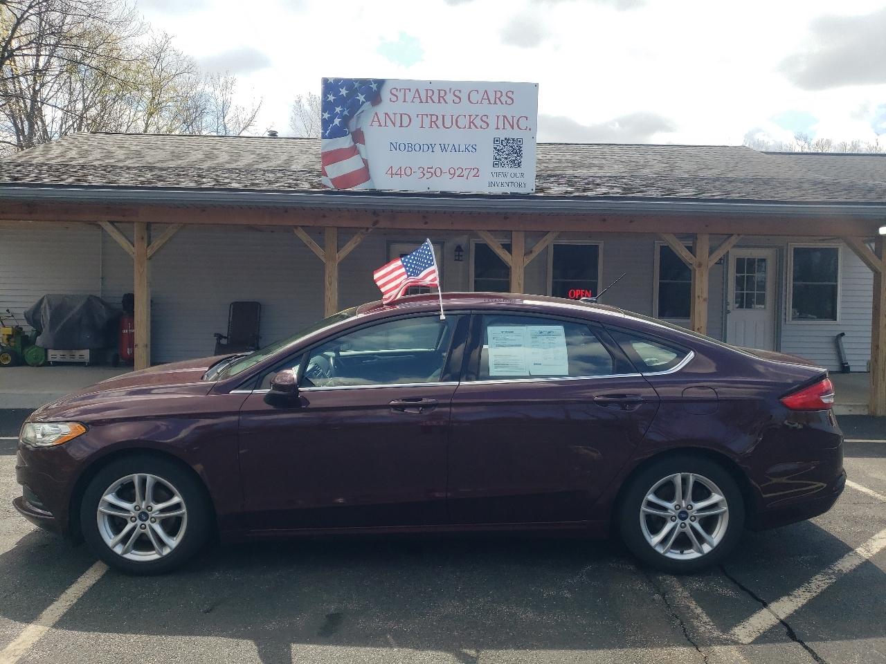 Ford Fusion SE FWD 2018
