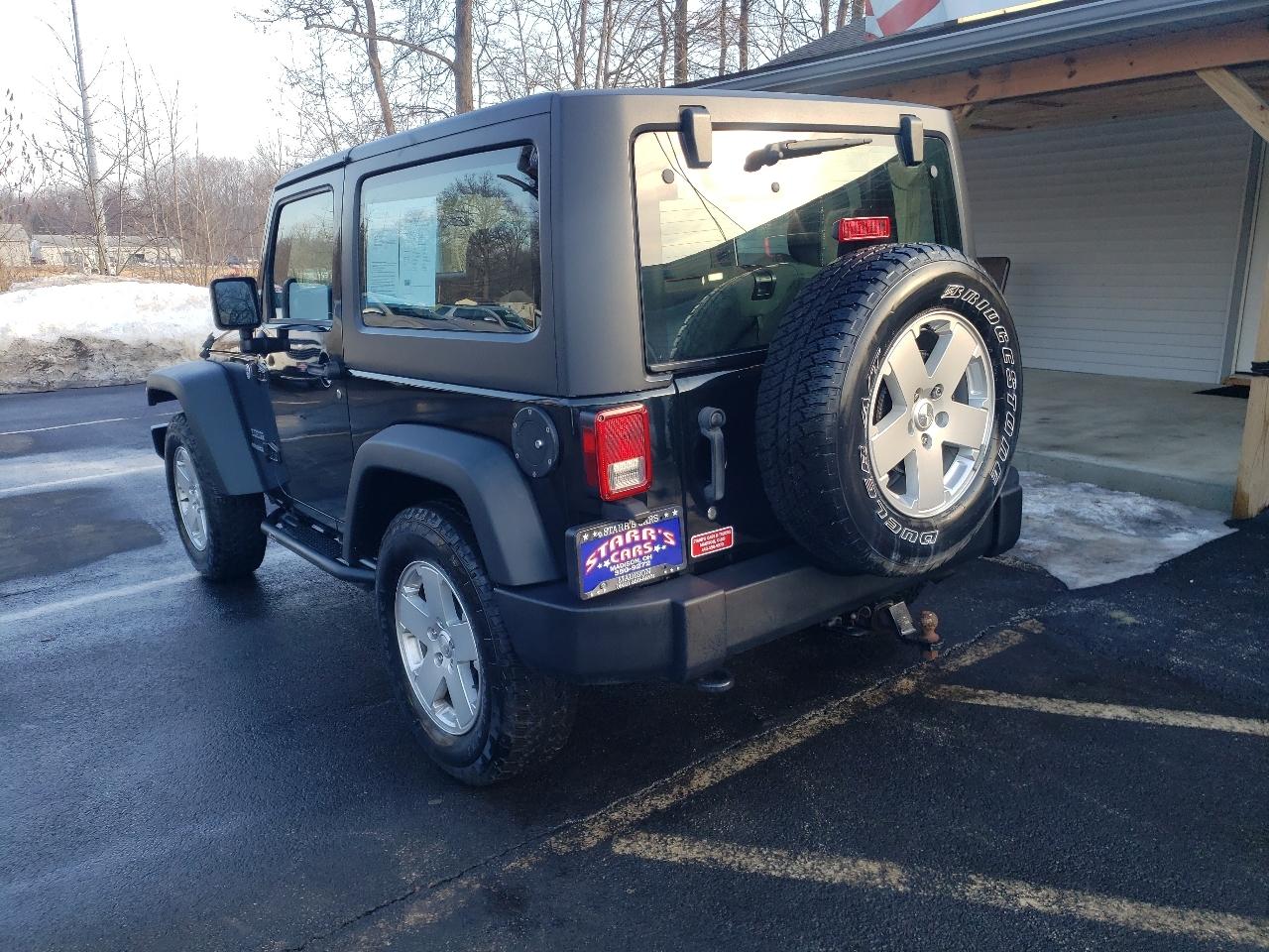 Jeep Wrangler 4WD 2dr Sport 2012