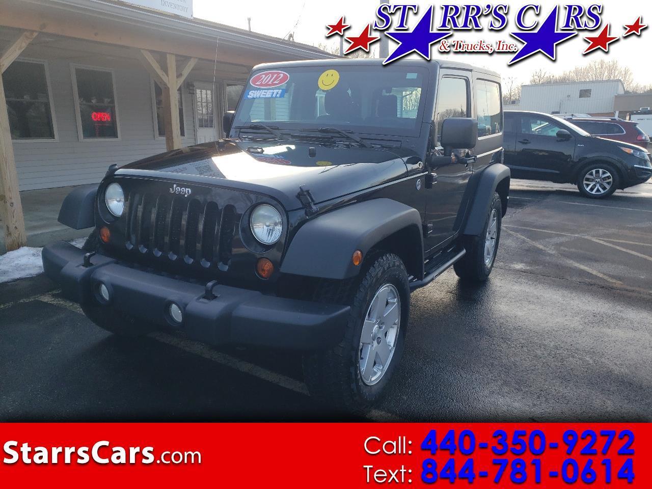 2012 Jeep Wrangler 4WD 2dr Sport