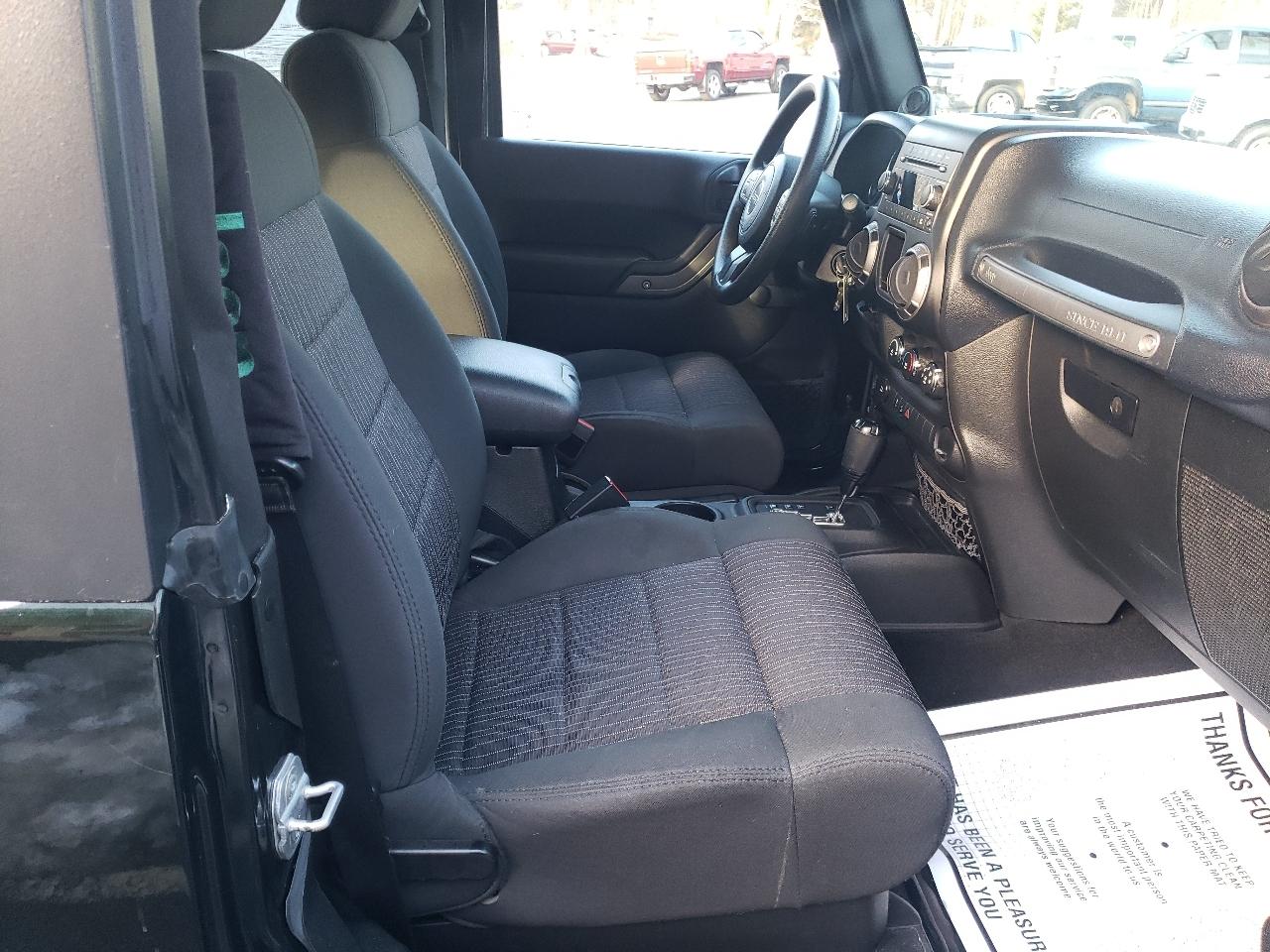 Jeep Wrangler 4WD 2dr Sport 2012