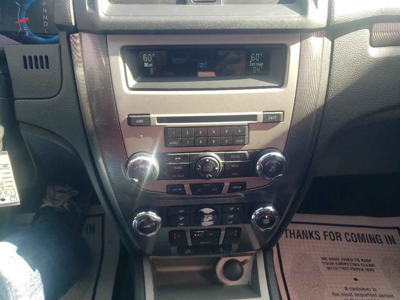 Ford Fusion 4dr Sdn SEL FWD 2012