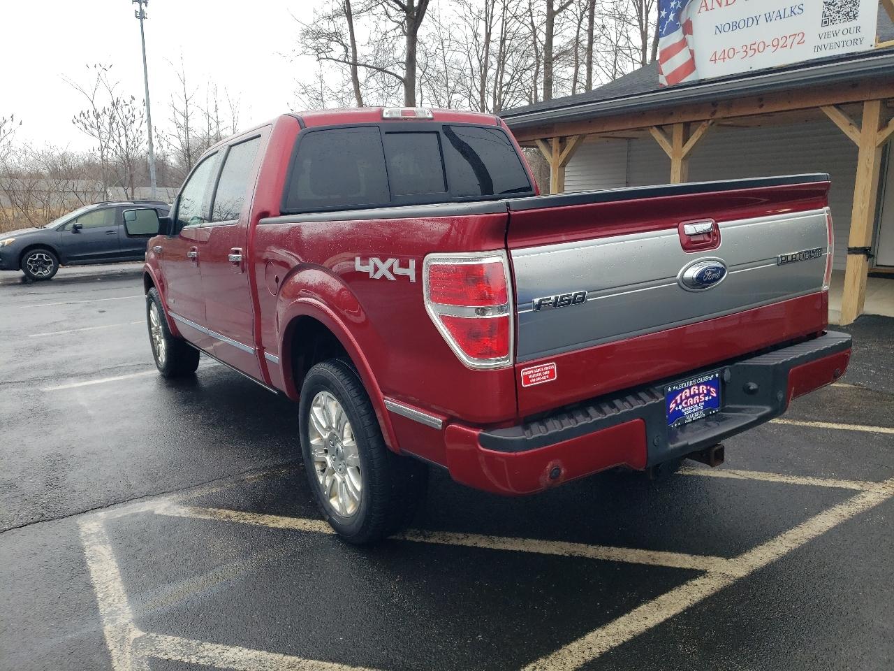 Ford F-150 4WD SuperCrew 145" Platinum 2014