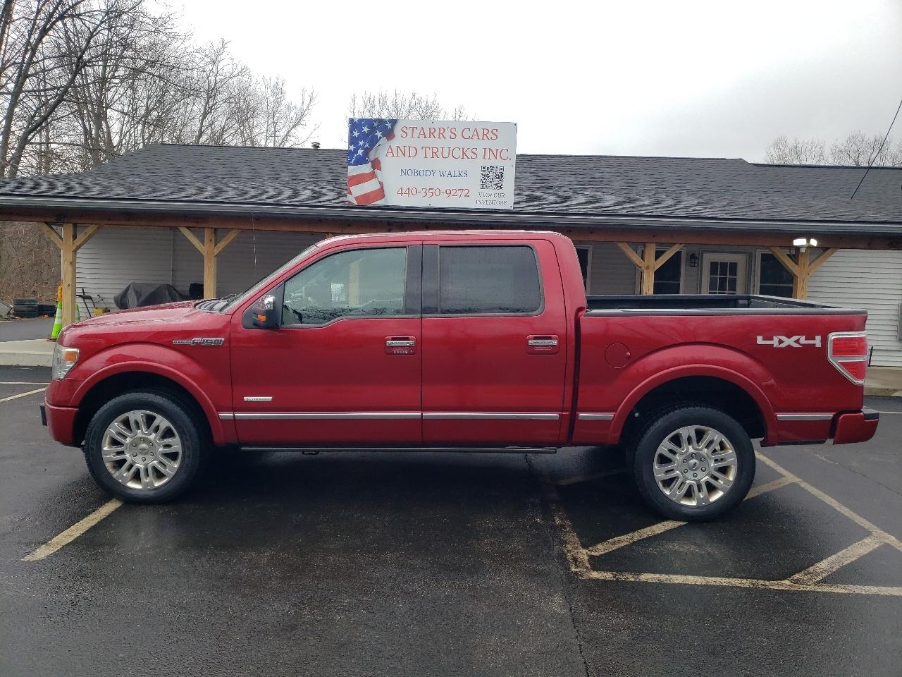 Ford F-150 4WD SuperCrew 145" Platinum 2014