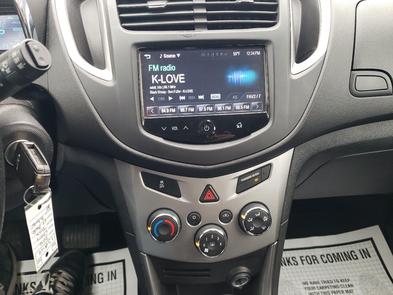 Chevrolet Trax AWD 4dr LT 2016