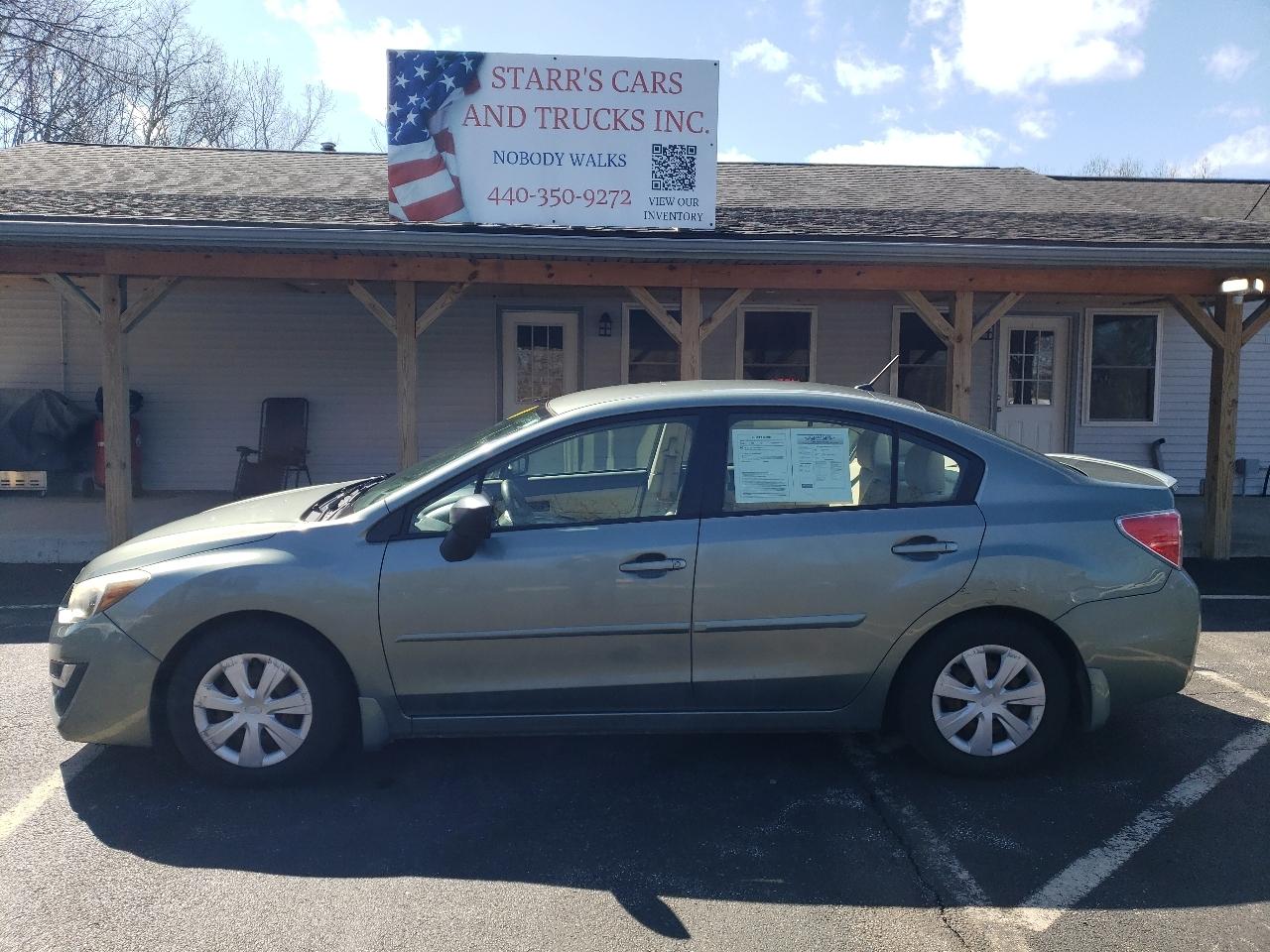 Subaru Impreza Sedan 4dr CVT 2.0i 2015