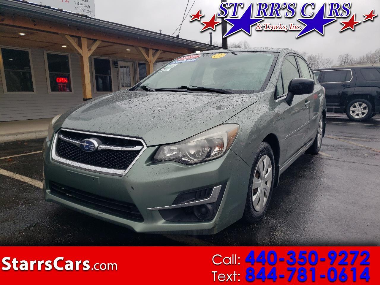 2015 Subaru Impreza Sedan 4dr CVT 2.0i