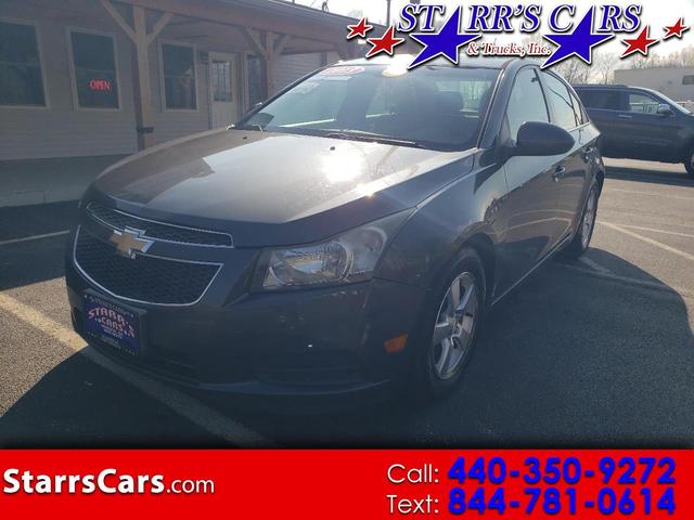 Gray 2013 Chevrolet Cruze 1LT Sedan FWD Sedan Front-Wheel Drive 6-Speed Automatic