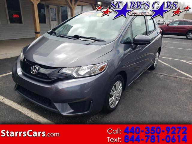 Gray 2015 Honda Fit LX Hatchback Front-Wheel Drive Continuously Variable Transmission