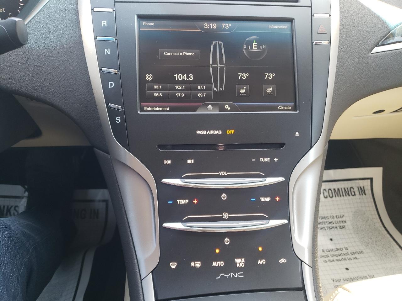 Lincoln MKZ 4dr Sdn AWD 2014