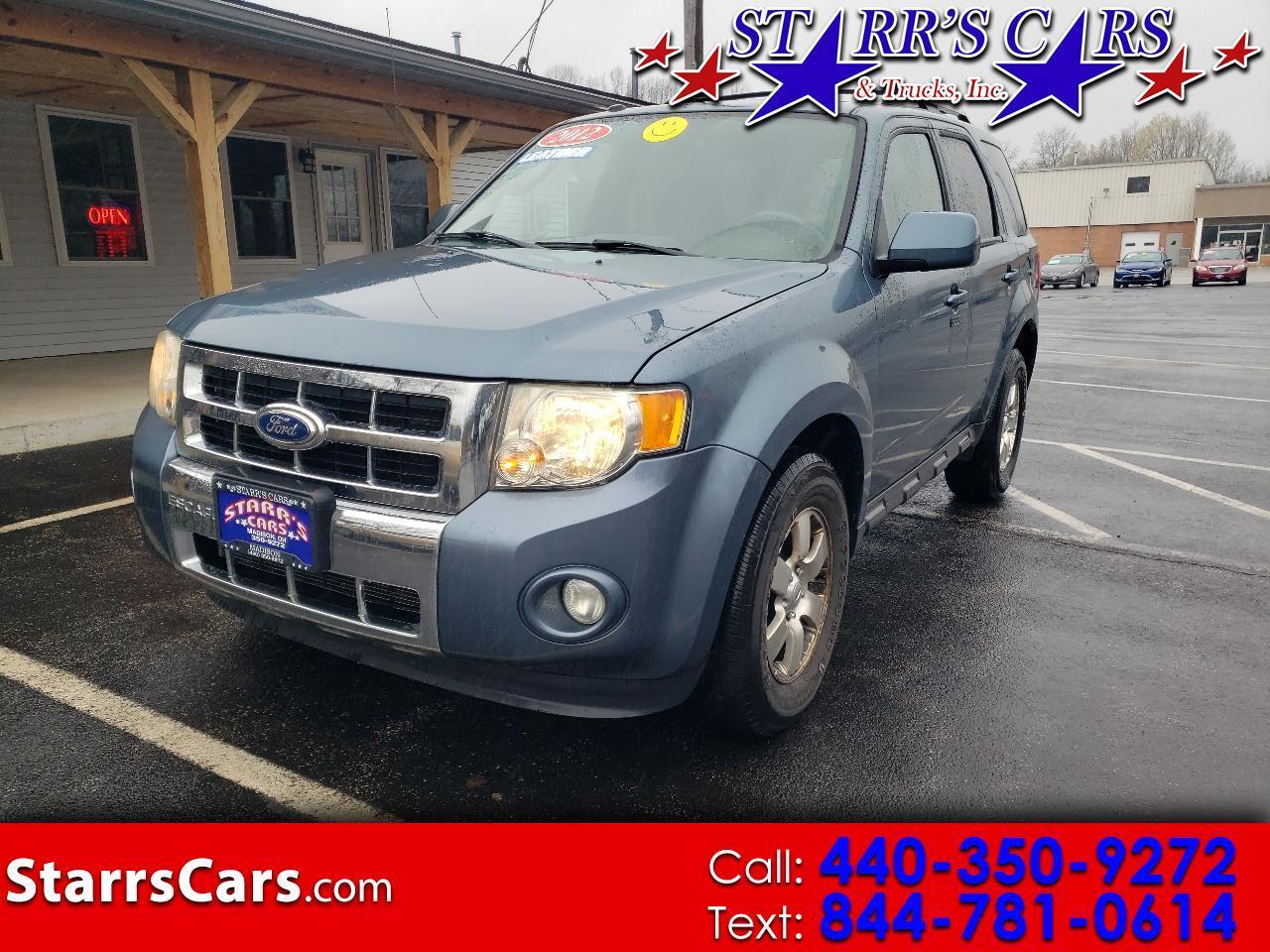 Ford Escape FWD 4dr Limited 2012