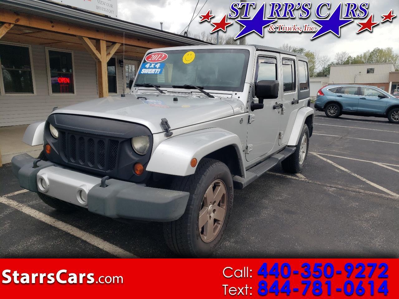 Jeep Wrangler Unlimited 4WD 4dr Sahara 2012