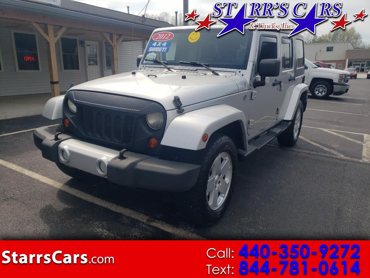 2012 Jeep Wrangler Unlimited 4WD 4dr Sahara