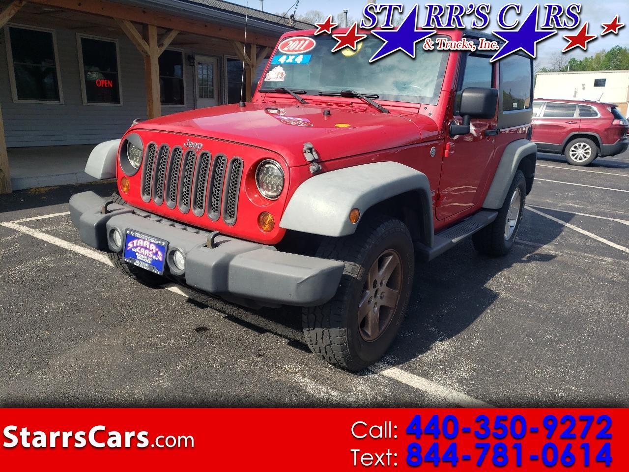 2011 Jeep Wrangler 4WD 2dr Sport