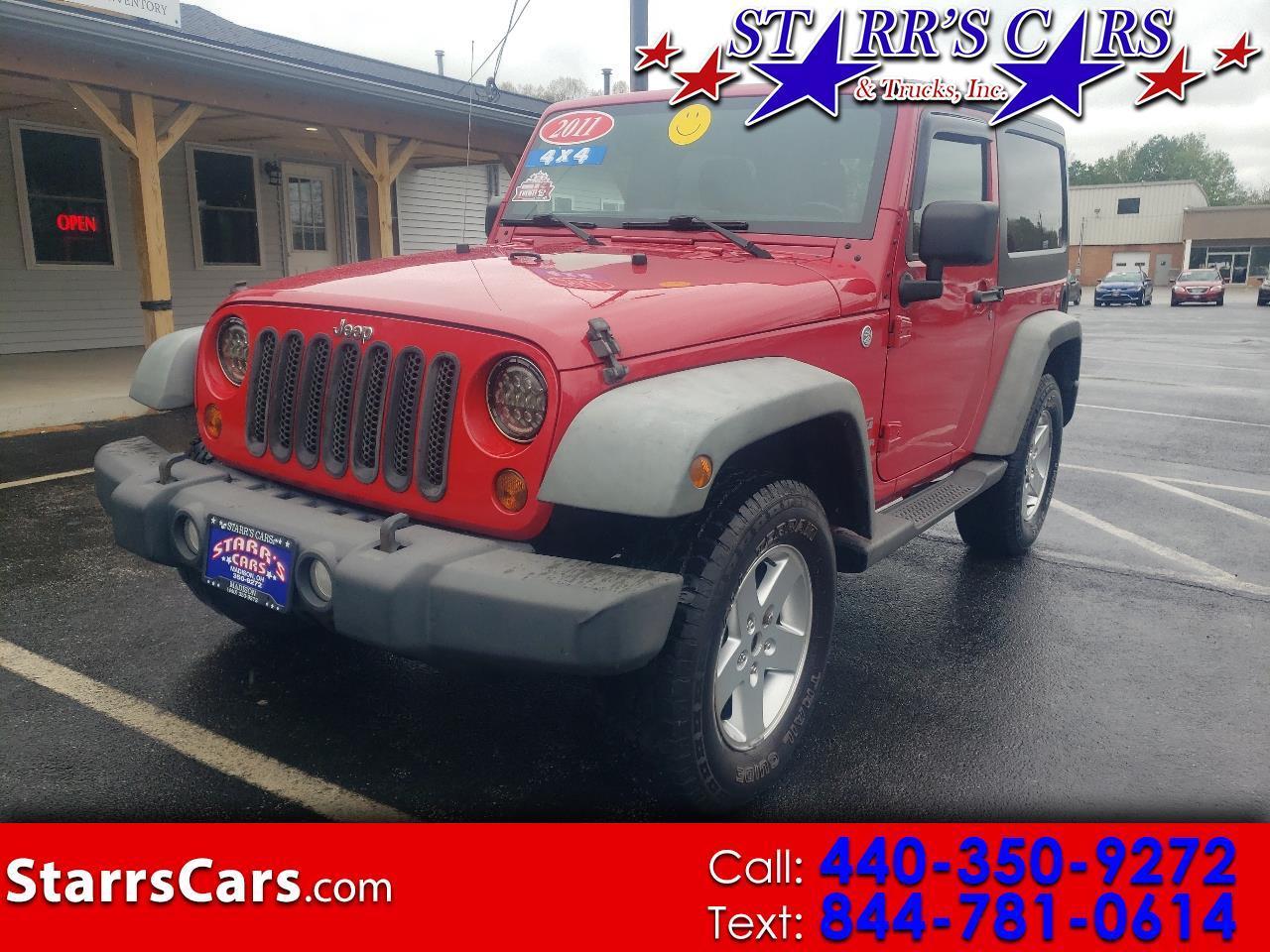 2011 Jeep Wrangler 4WD 2dr Sport