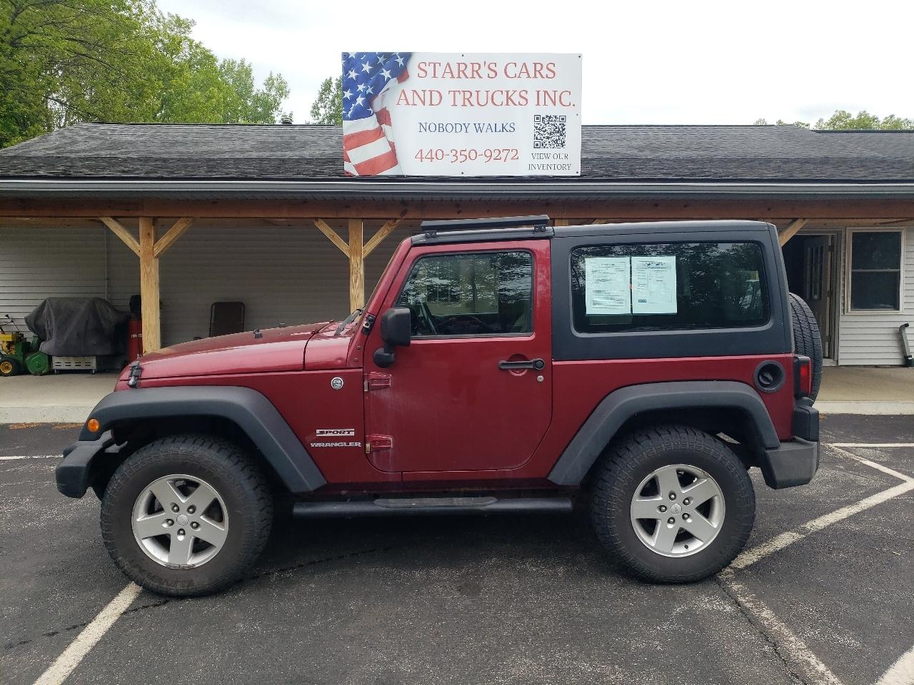 Jeep Wrangler 4WD 2dr Sport 2013