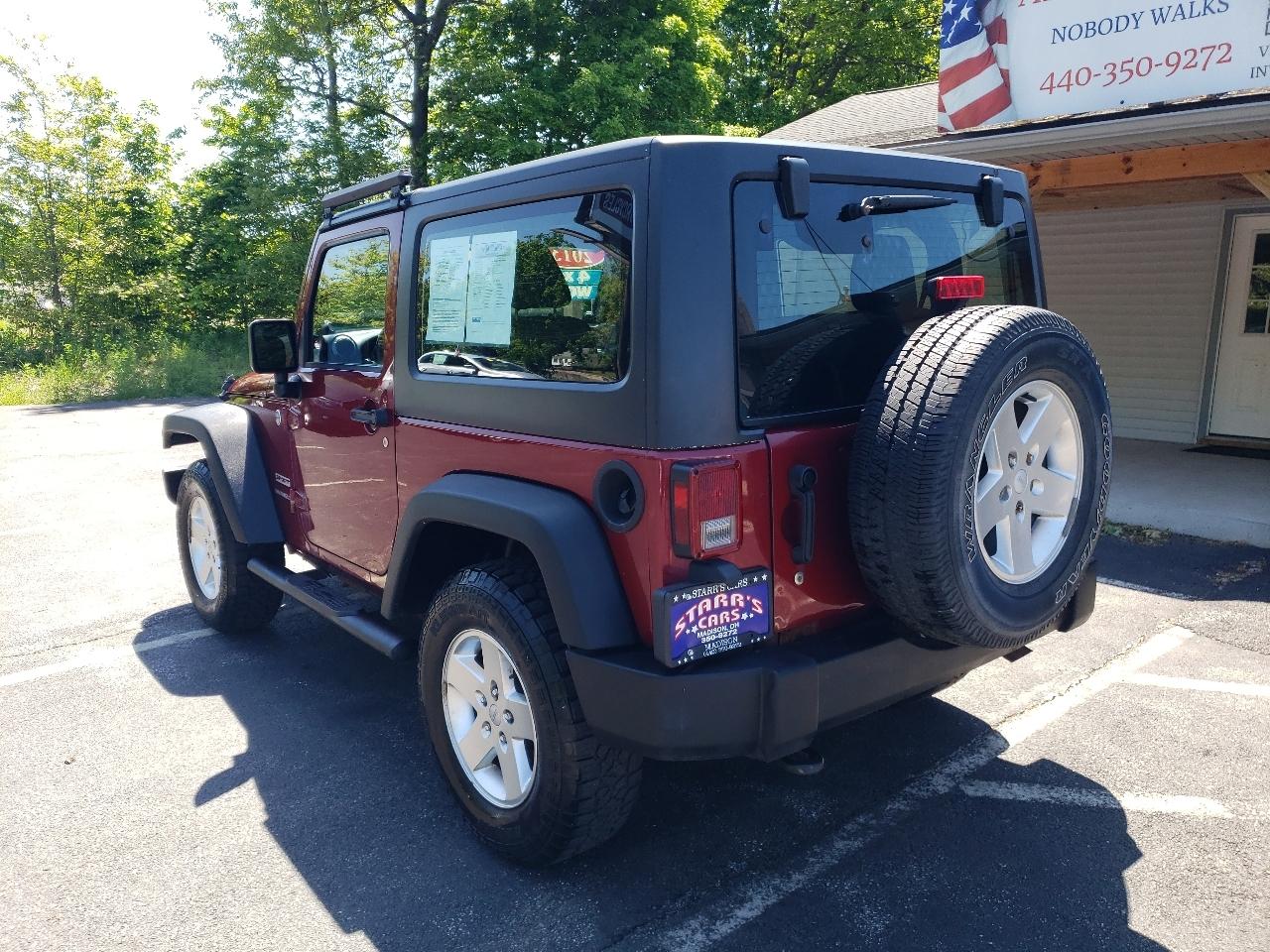 Jeep Wrangler 4WD 2dr Sport 2013
