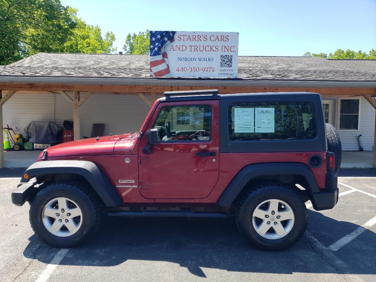Jeep Wrangler 4WD 2dr Sport 2013