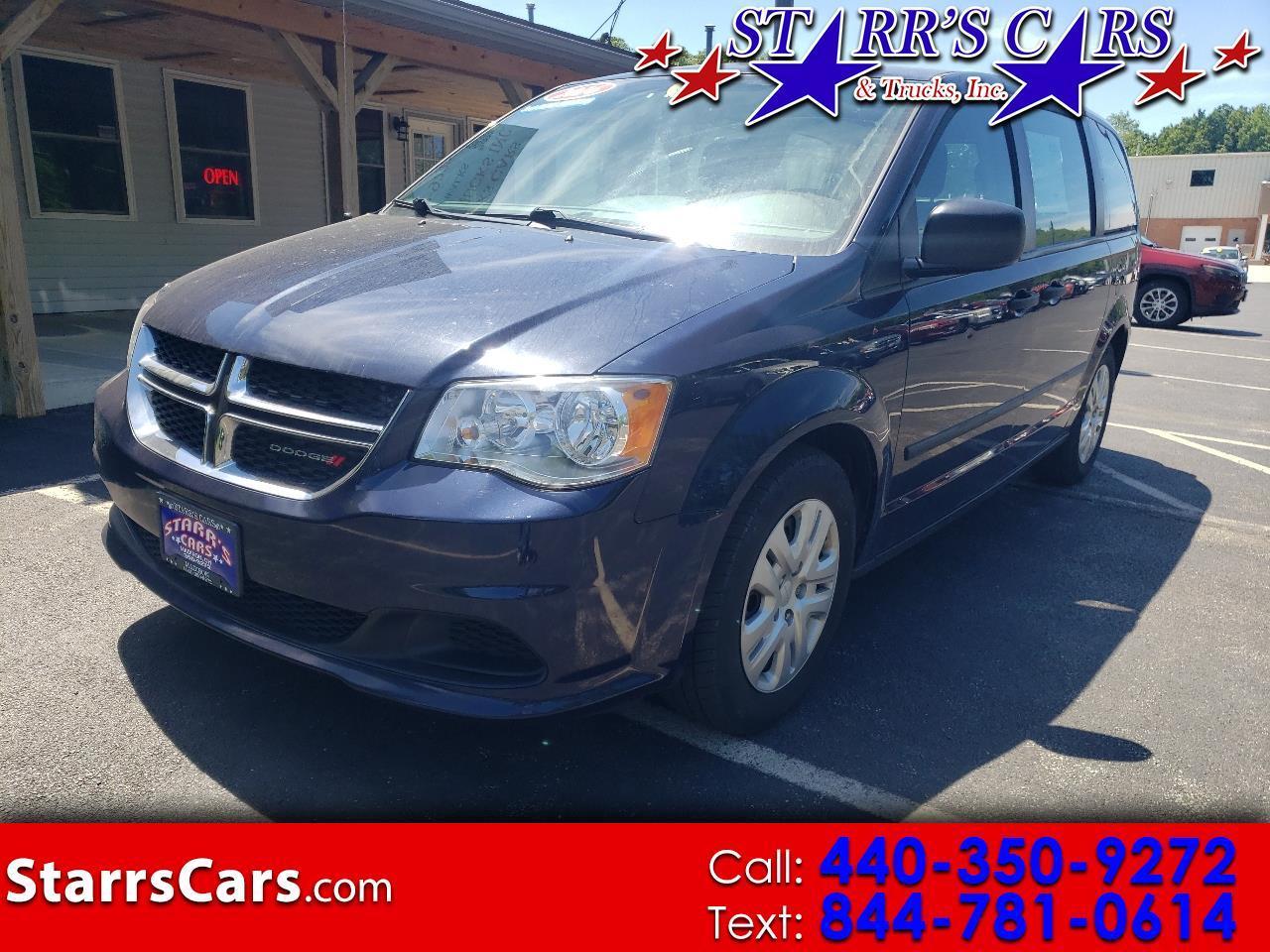 2016 Dodge Grand Caravan 4dr Wgn American Value Pkg