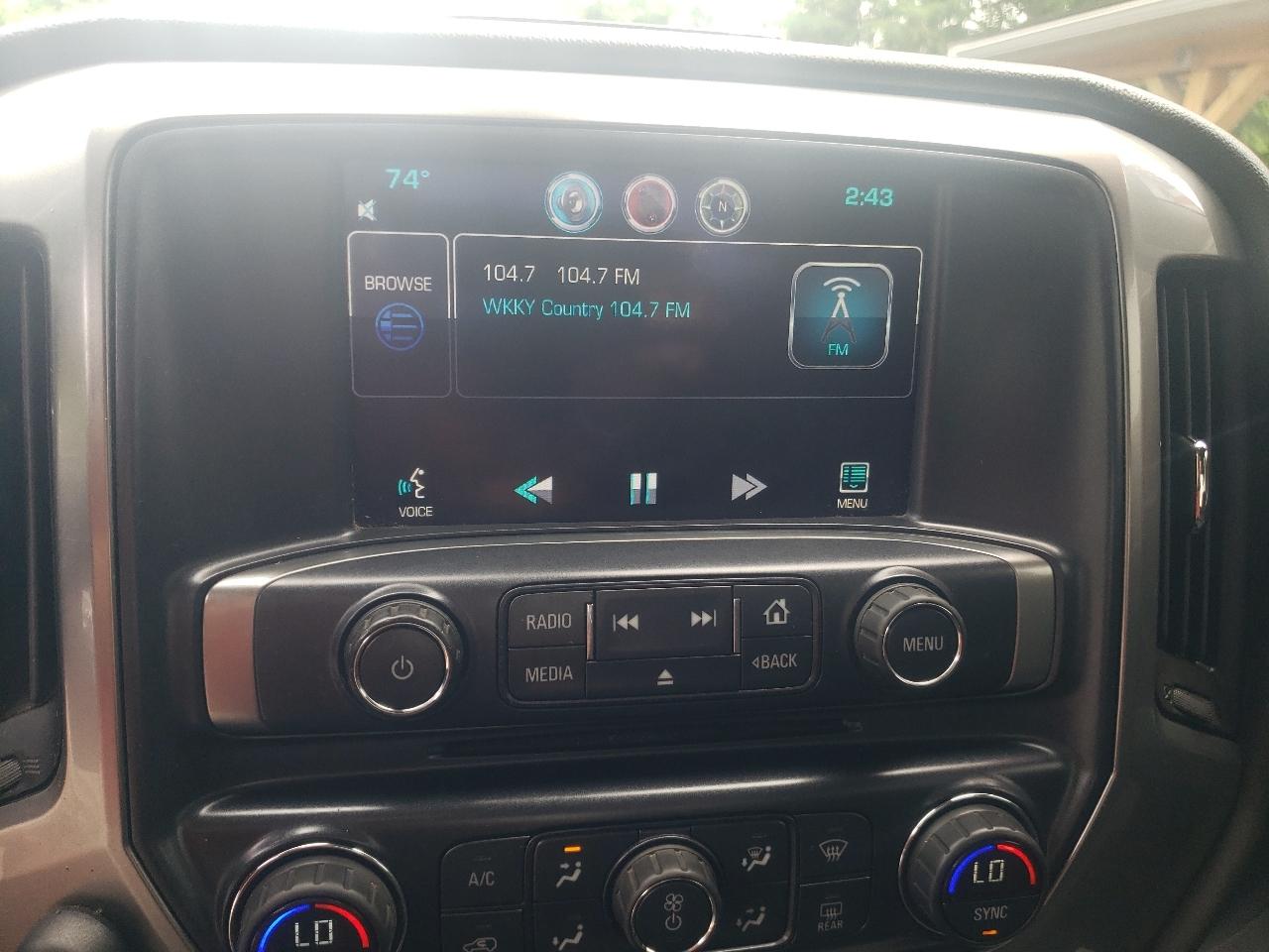 Chevrolet Silverado 1500 4WD Crew Cab 143.5" LT w/2LT 2014