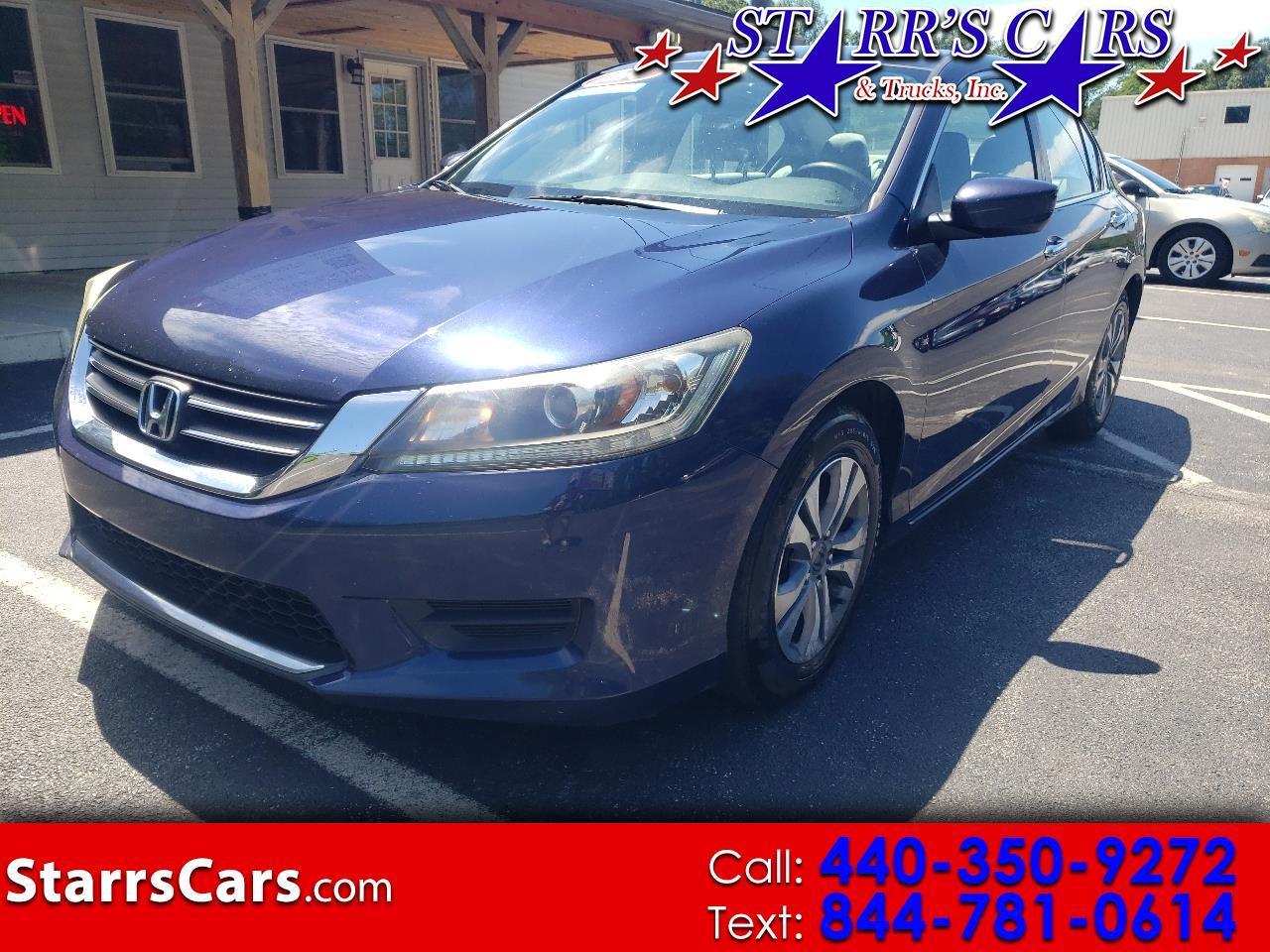 Honda Accord Sedan 4dr I4 CVT LX 2014