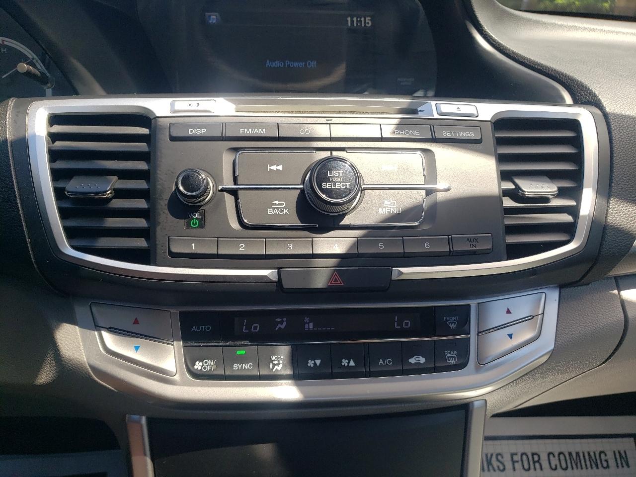Honda Accord Sedan 4dr I4 CVT LX 2014