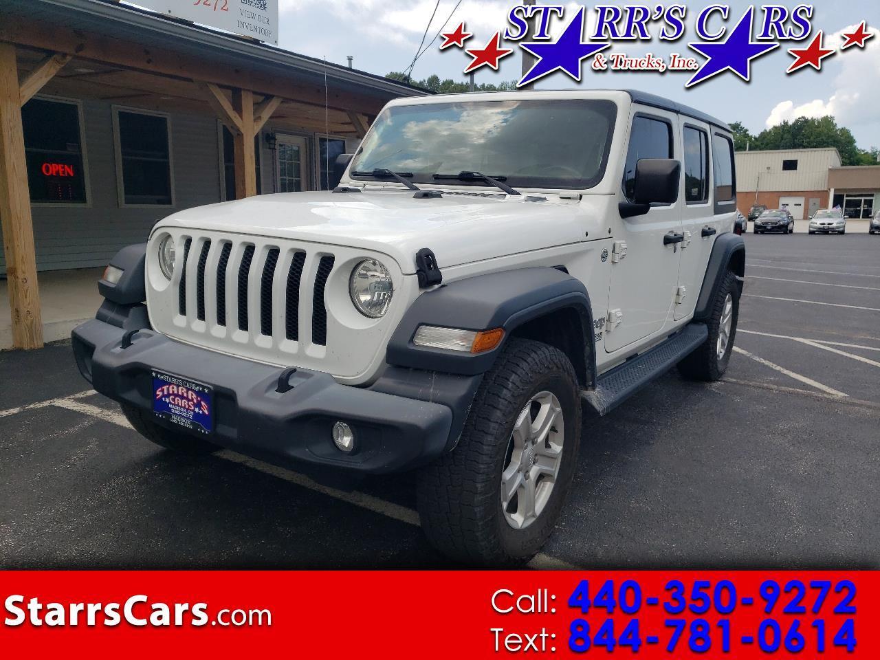 Jeep Wrangler Unlimited Sport S 4x4 2018