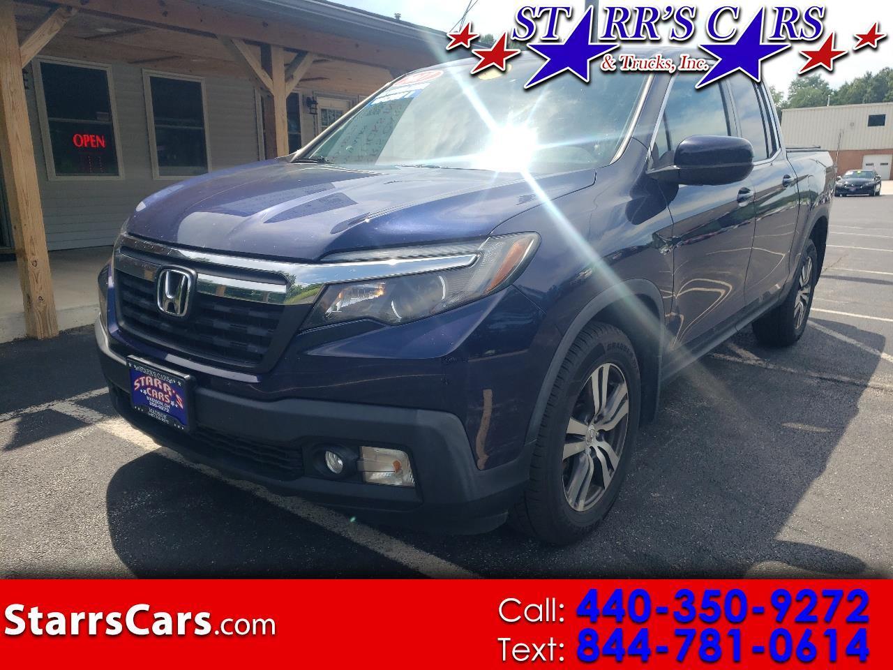 Honda Ridgeline RTS 4x4 Crew Cab 5.3' Bed 2017