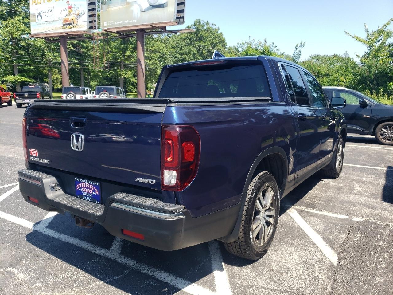 Honda Ridgeline RTS 4x4 Crew Cab 5.3' Bed 2017
