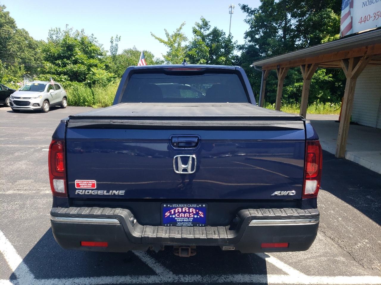 Honda Ridgeline RTS 4x4 Crew Cab 5.3' Bed 2017