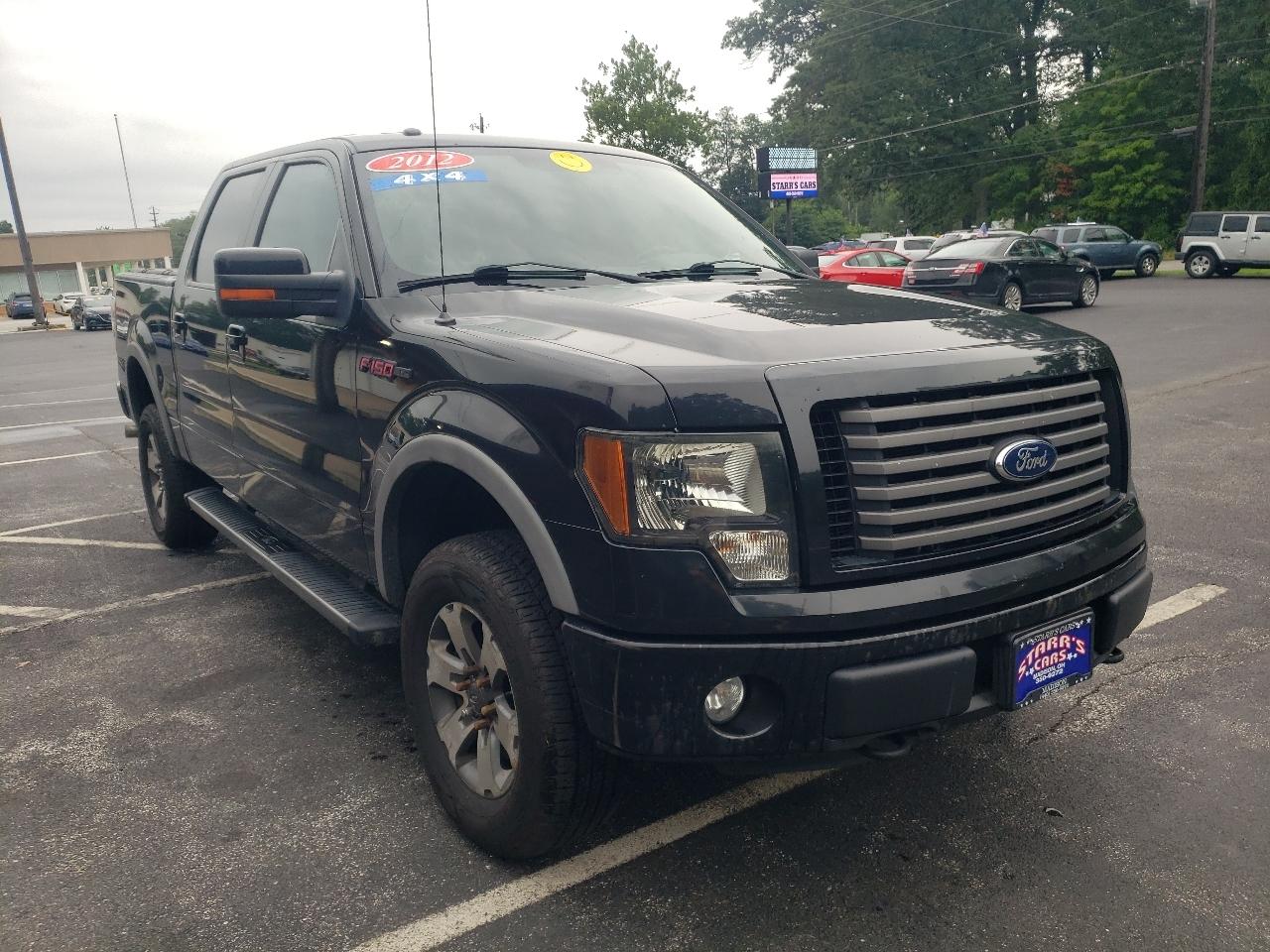 Ford F-150 4WD SuperCrew 139" FX4 2012