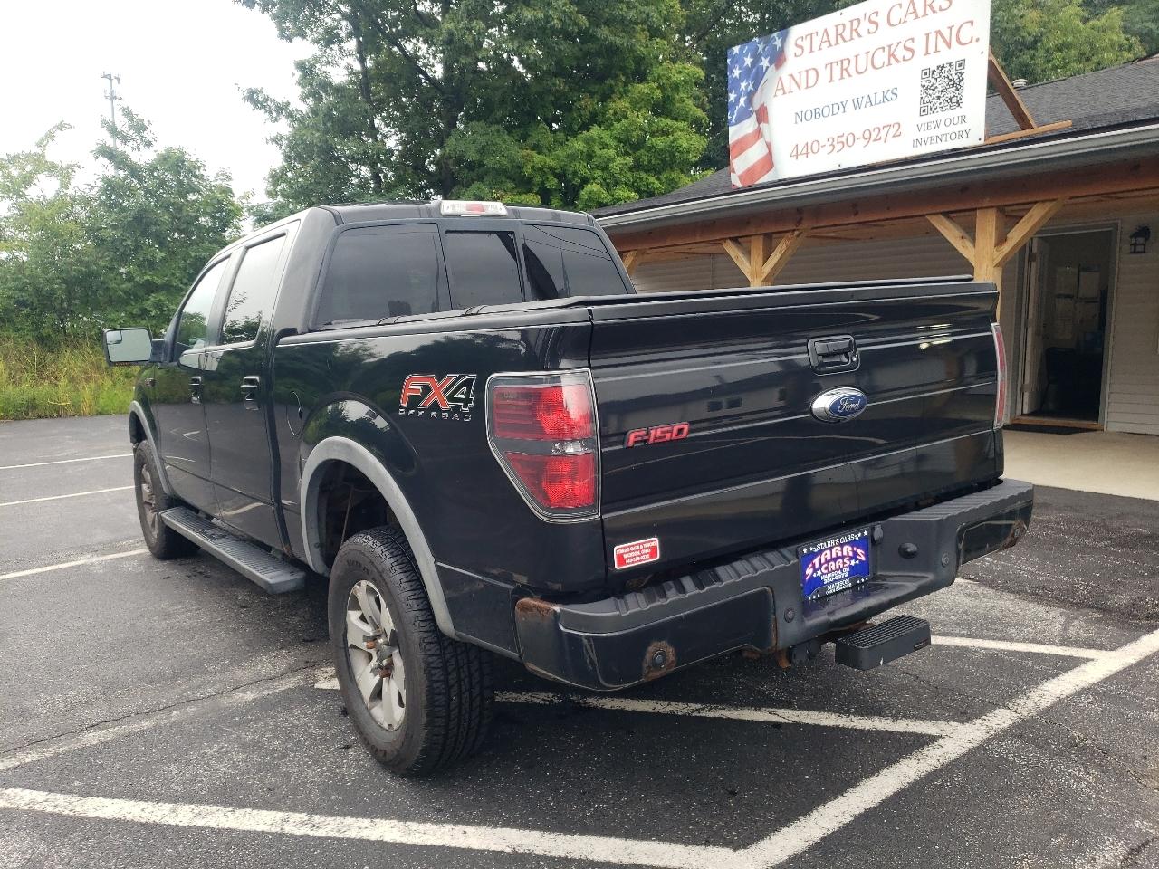 Ford F-150 4WD SuperCrew 139" FX4 2012