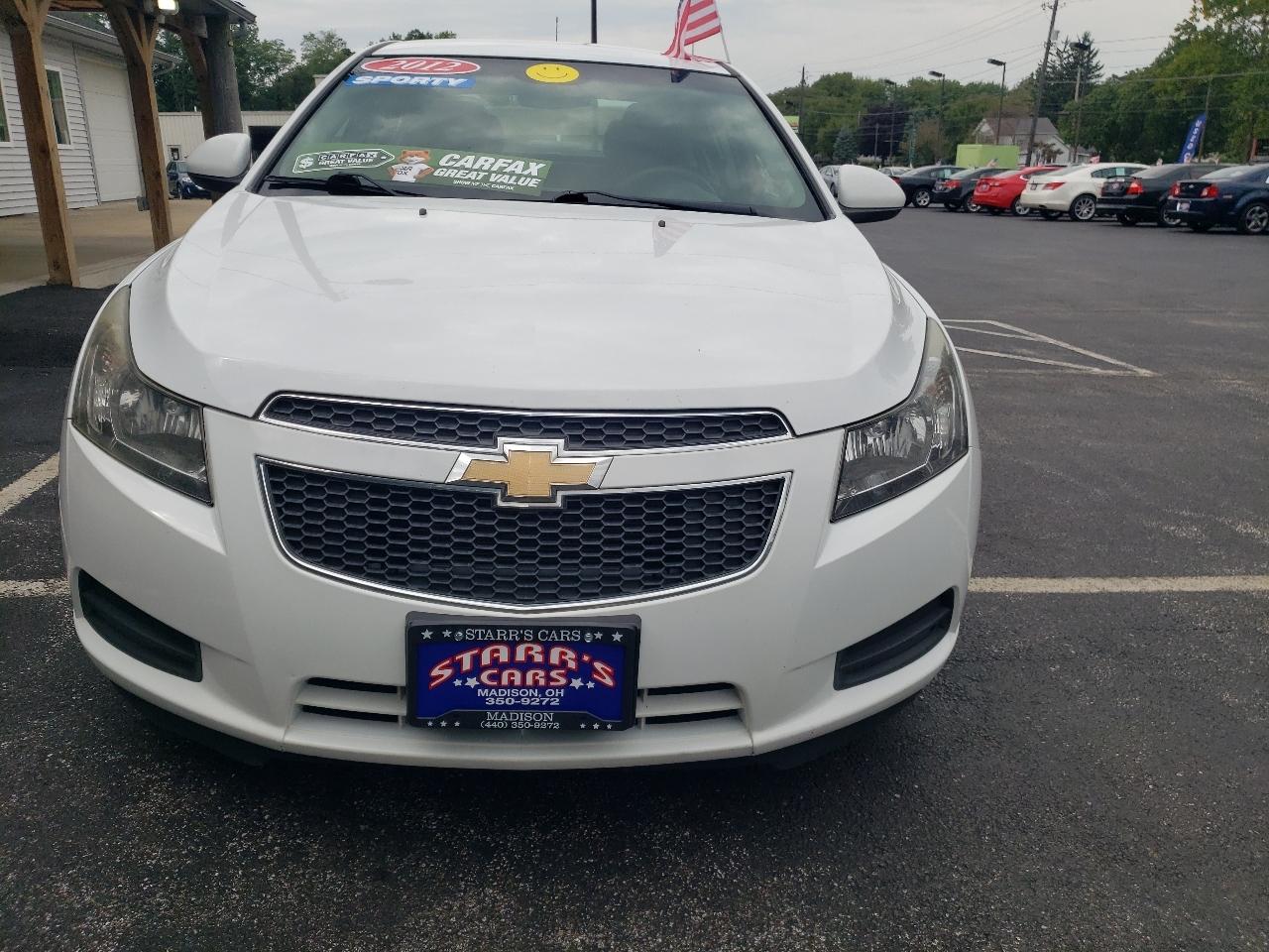 Chevrolet Cruze 4dr Sdn LT w/1FL 2012