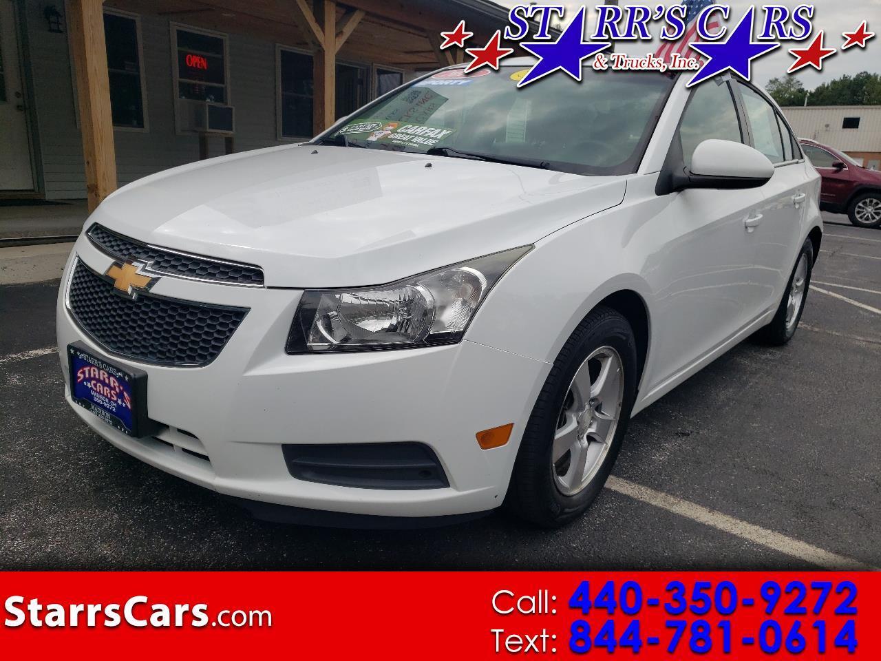 2012 Chevrolet Cruze 4dr Sdn LT w/1FL