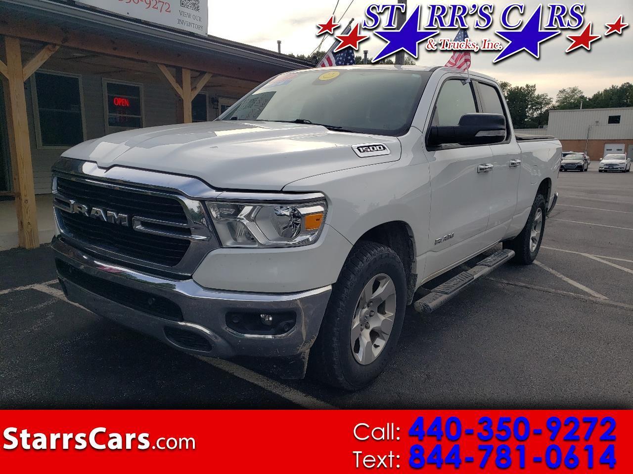 RAM 1500 Big Horn/Lone Star 4x4 Quad Cab 6'4" Box 2019